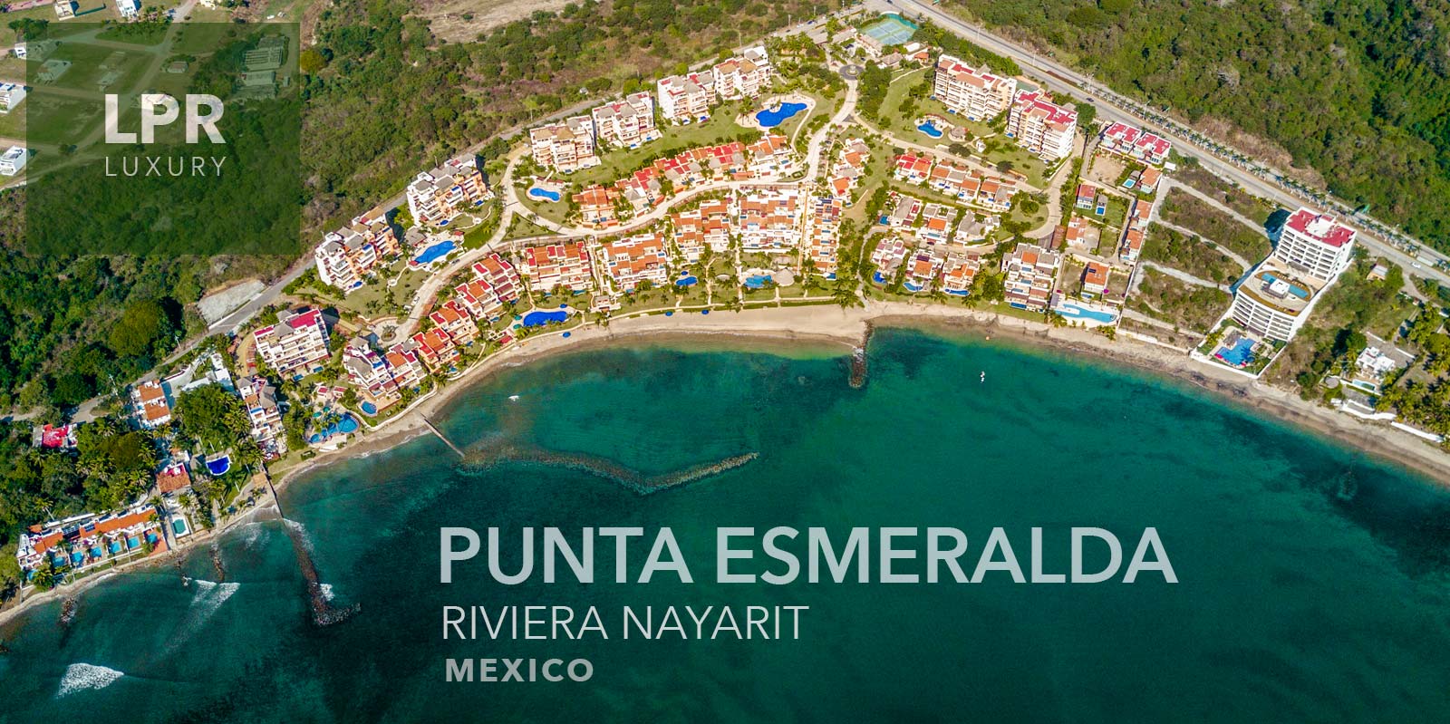 Punta Esmeralda - Punta de Mita Luxury beachfront vacation rental villas for sale in La Cruz de Huanacaxtle, Punta de Mita, Riviera Nayarit, North shore Puerto Vallarta, Mexico