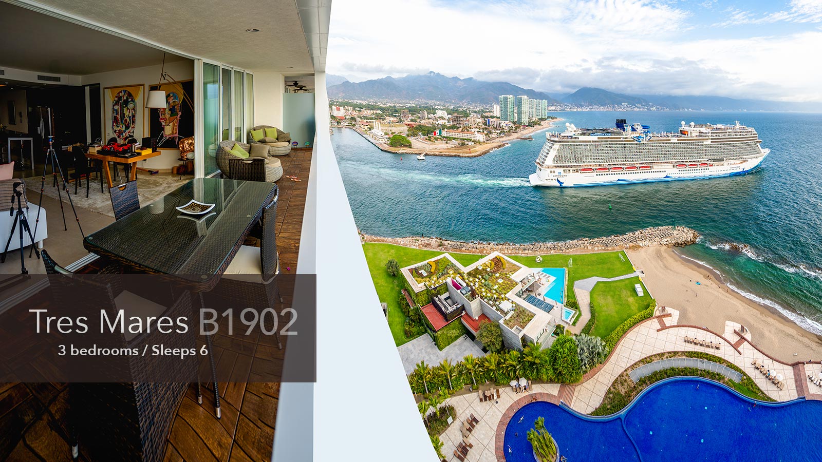 Tres Mares - B1902 - Real estate in Marina Vallarta, Puerto Vallarta, Jalisco, Mexico