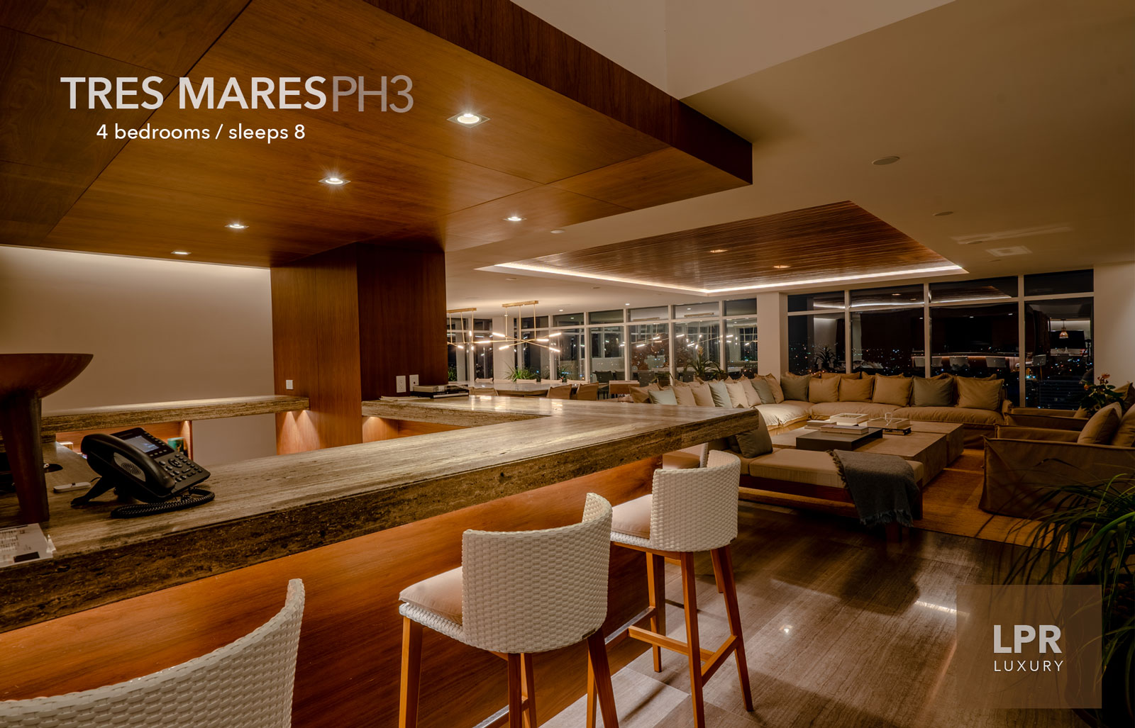 The Queen Penthouse at Tres Mares - Ultra Luxury Real estate in Marina Vallarta, Puerto Vallarta, Jalisco, Mexico