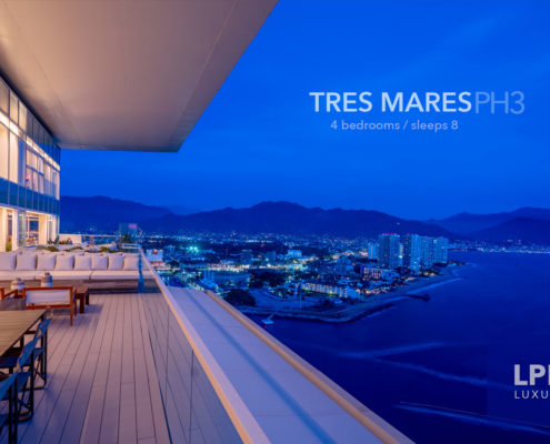 The Queen Penthouse at Tres Mares - Ultra Luxury Real estate in Marina Vallarta, Puerto Vallarta, Jalisco, Mexico