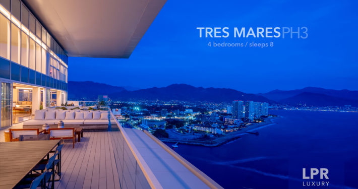 The Queen Penthouse at Tres Mares - Ultra Luxury Real estate in Marina Vallarta, Puerto Vallarta, Jalisco, Mexico