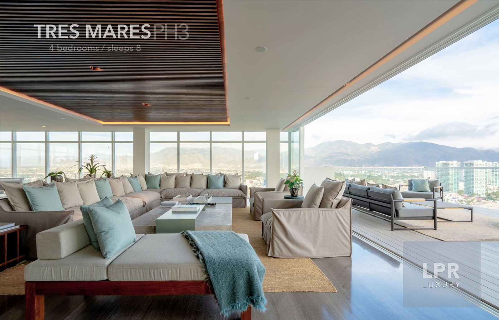 The Queen Penthouse at Tres Mares - Ultra Luxury Real estate in Marina Vallarta, Puerto Vallarta, Jalisco, Mexico