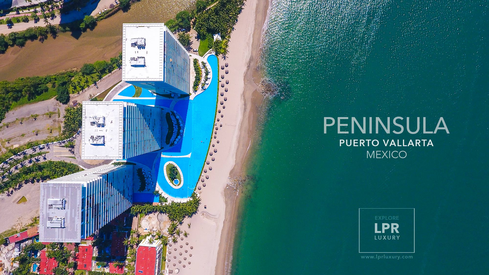 Peninsula Puerto Vallarta - Luxury condominiums for sale and rent - beachfront real estate condos and vacation rentals