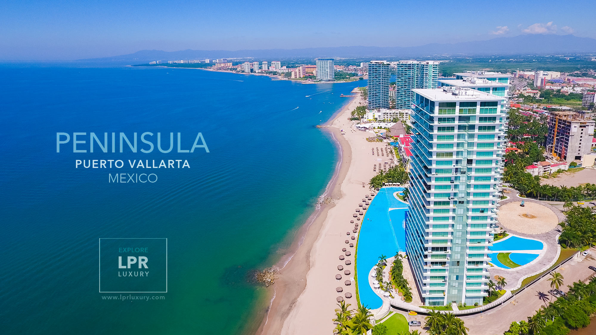 Peninsula Puerto Vallarta - Luxury condominiums for sale and rent - beachfront real estate condos and vacation rentals