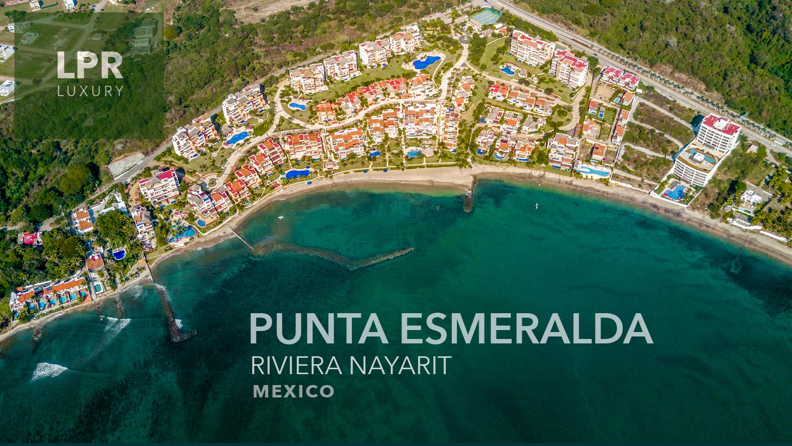 Punta Esmeralda - Punta de Mita Luxury beachfront vacation rental villas for sale in La Cruz de Huanacaxtle, Punta de Mita, Riviera Nayarit, North shore Puerto Vallarta, Mexico